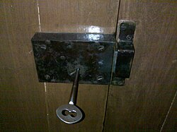 warded lock